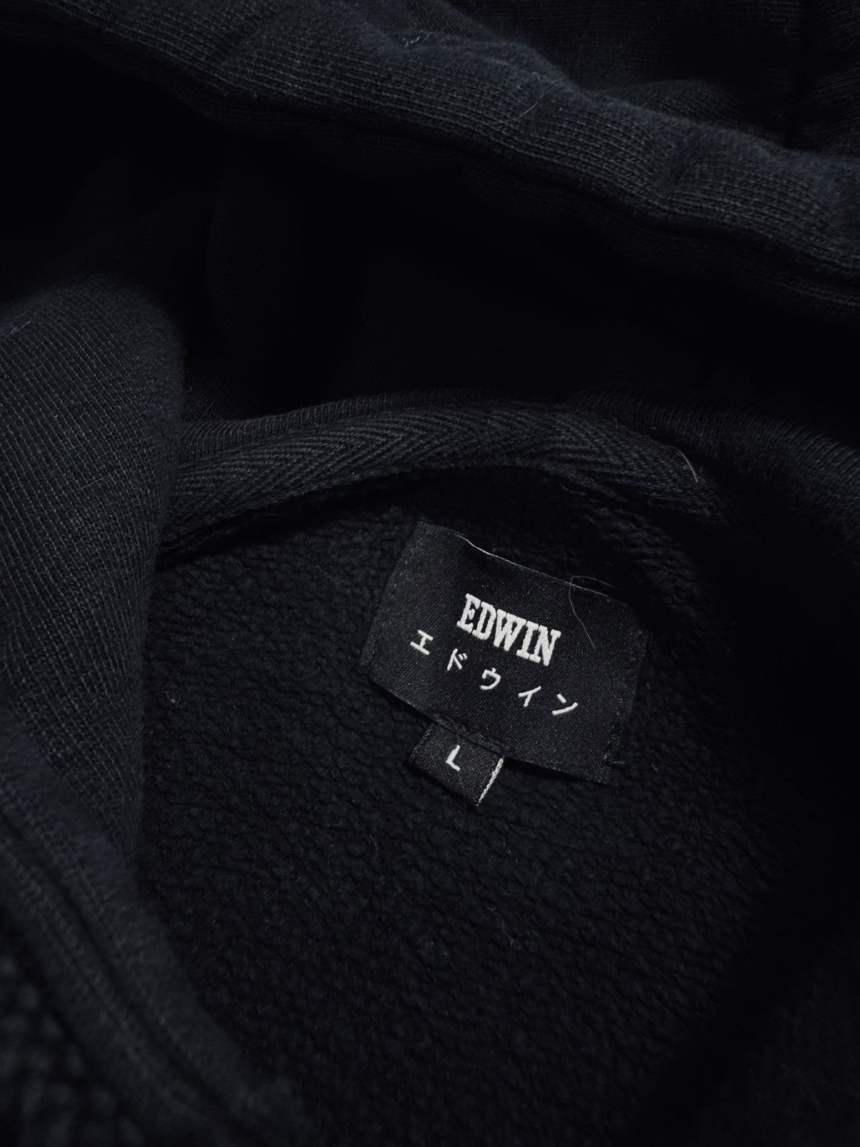Edwin Edwin Hoodie Sweatshirt black L Size L / US 10 / IT 46 - 5 Thumbnail