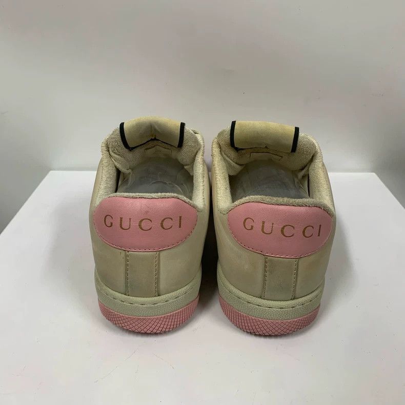 Gucci Gucci Pink French Style Sneakers Size 38-2506 Size US 7 / EU 40 - 6 Thumbnail