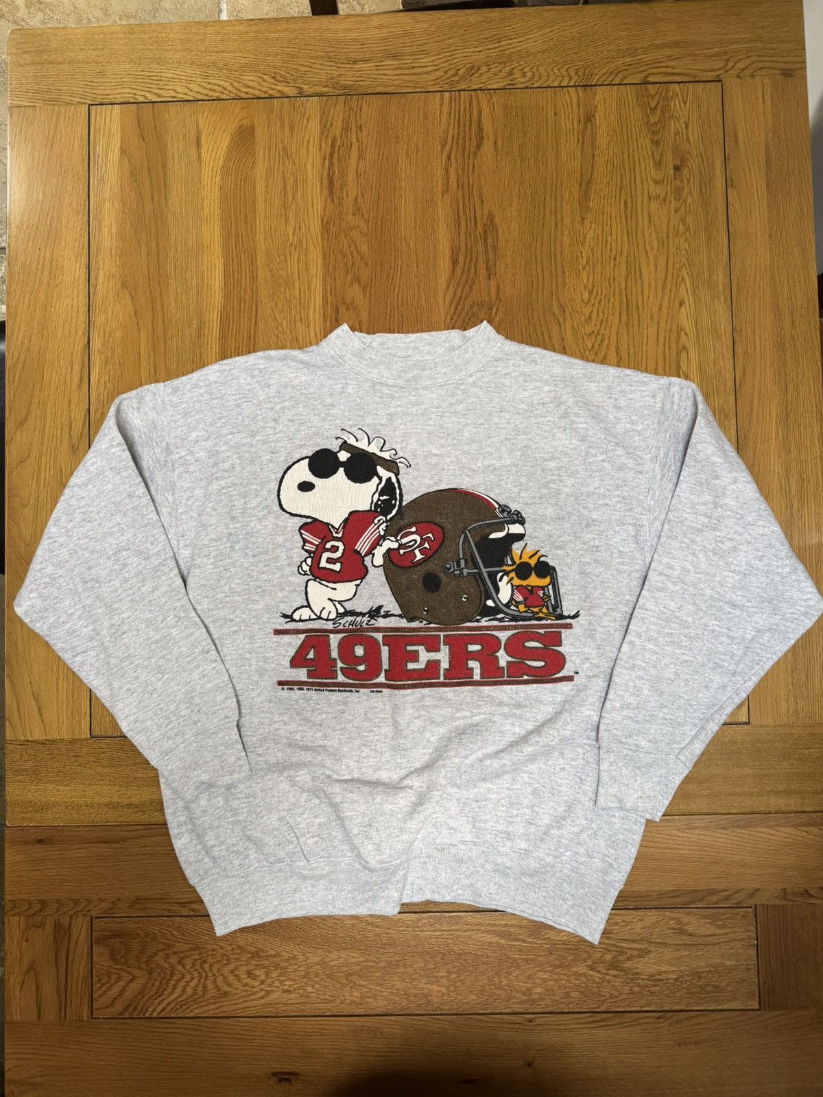 Other Vintage San Francisco 49ers Snoopy Peanuts Sweatshirt Artex Size US L / EU 52-54 / 3 - 1 Thumbnail