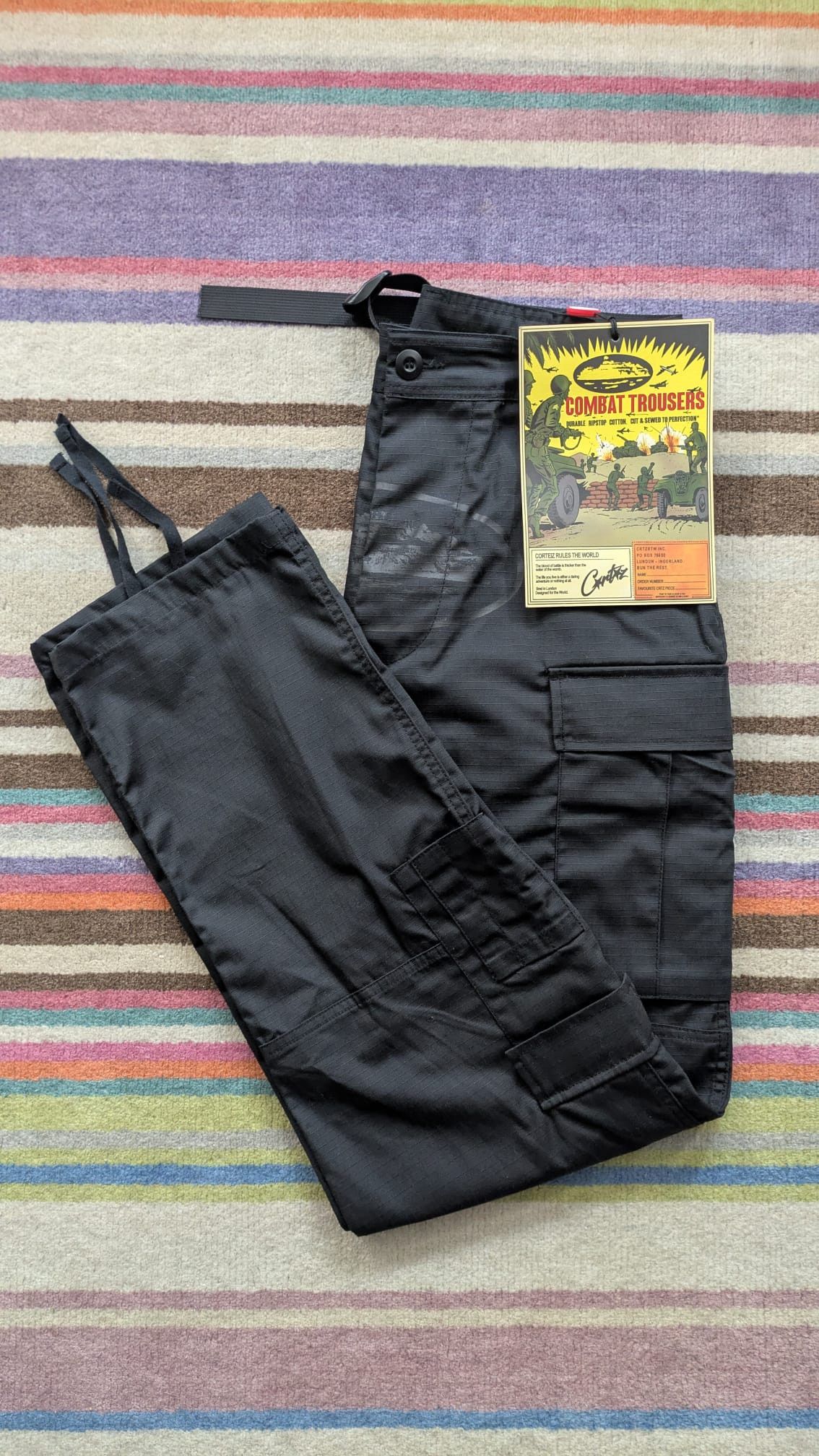 Corteiz Corteiz Guerrillaz Cargo Pants Size US 32 / EU 48 - 2 Thumbnail