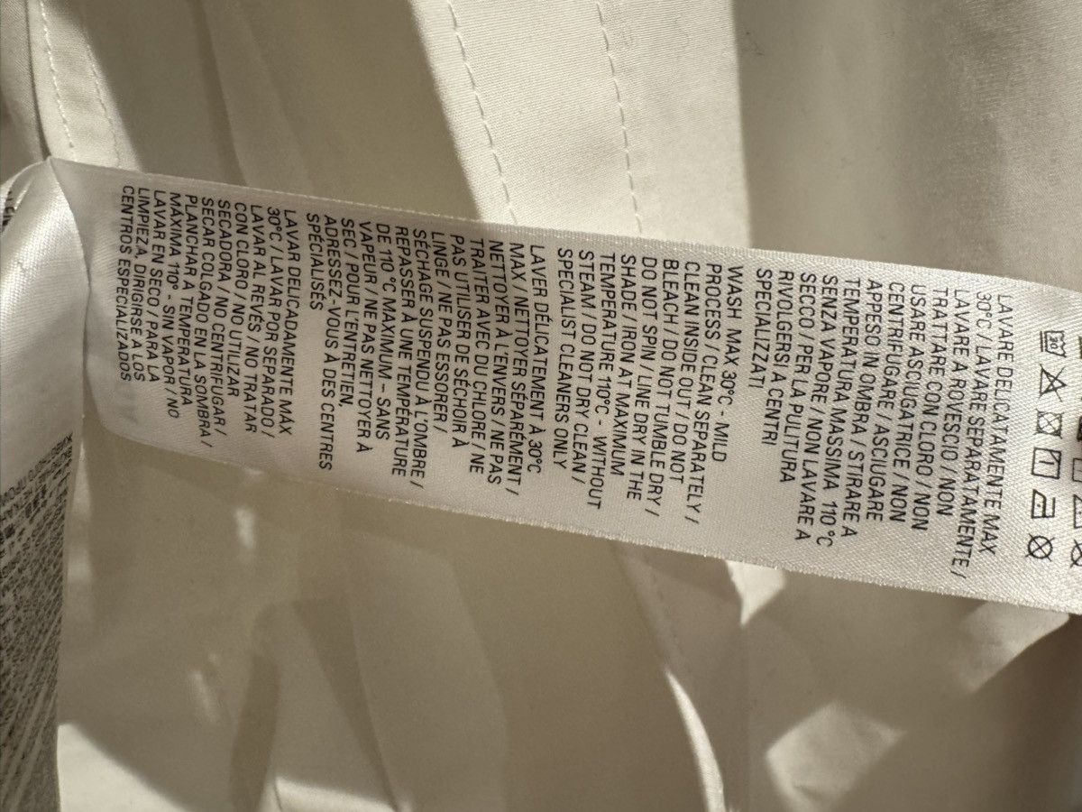 Balenciaga 1500$ Balenciaga white over shirt incredibly baggy fit Size US XS / EU 42 / 0 - 6 Thumbnail