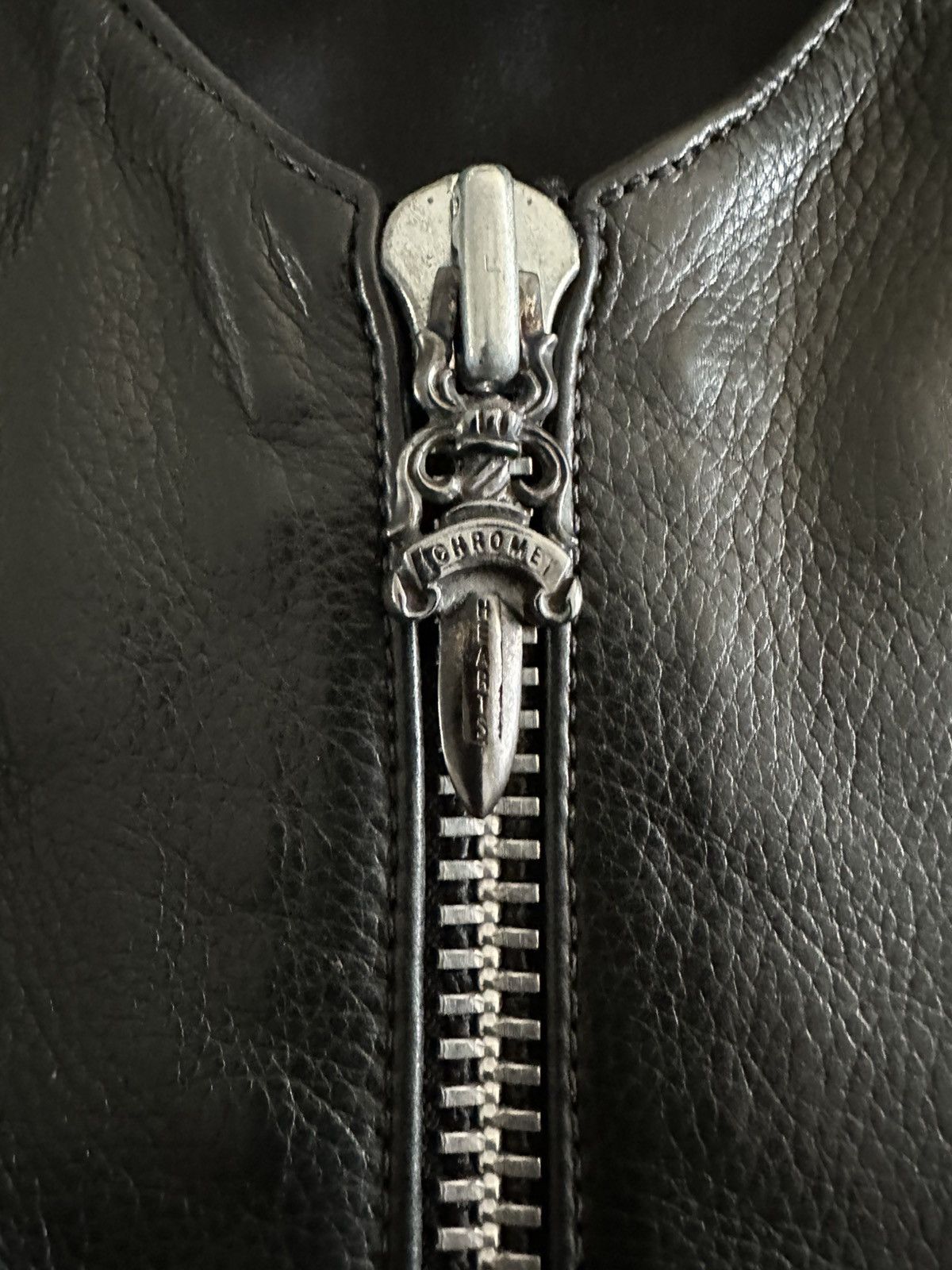 Chrome Hearts Vintage Chrome Hearts leather vest Early 1990’s Size M / US 6-8 / IT 42-44 - 2 Thumbnail