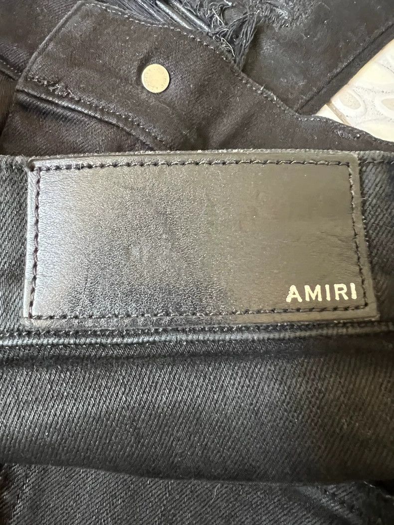 Amiri Amiri 16AW Wax Patch Leather jeans Size US 30 / EU 46 - 5 Thumbnail