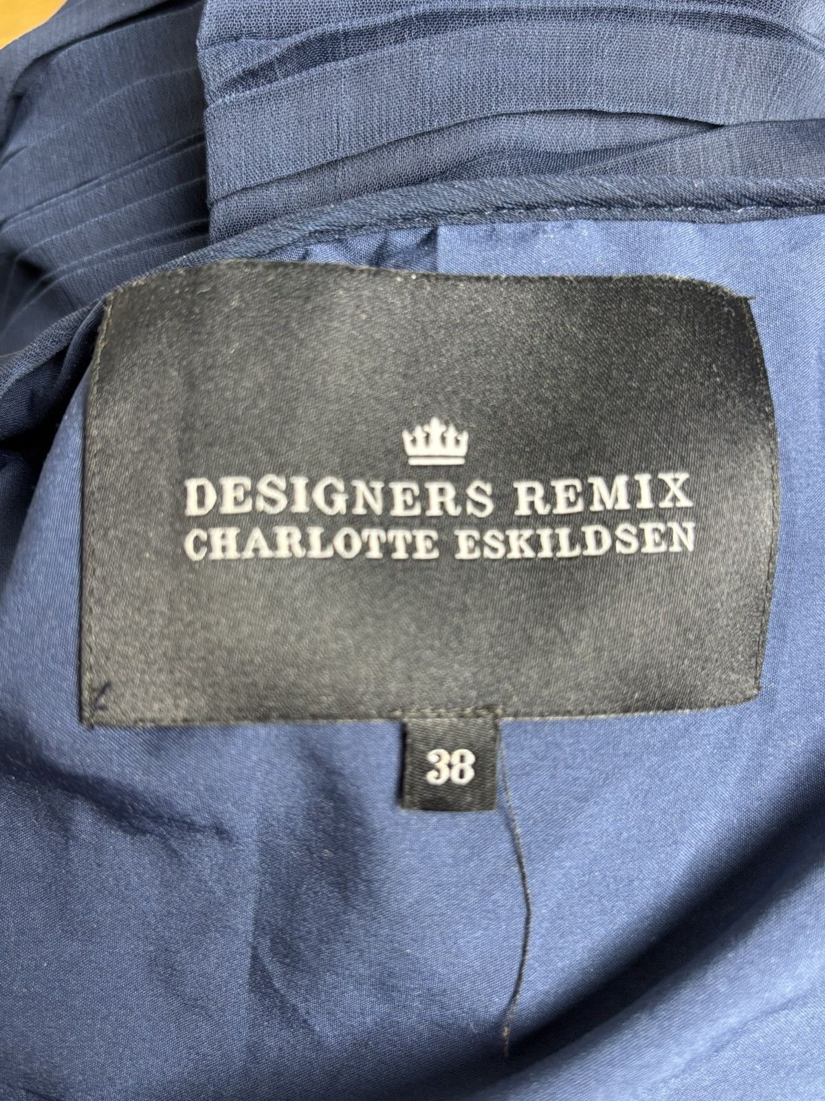 Designers Remix Navy blue pleated dress Designers Remix like new Size M / US 6-8 / IT 42-44 - 3 Thumbnail