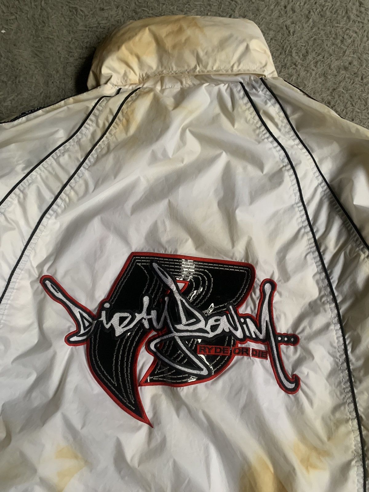Ruff Ryders Vintage Ruff Ryders Ride Or Die Track Nylon Jacket DMX Rap Size US XL / EU 56 / 4 - 5 Thumbnail
