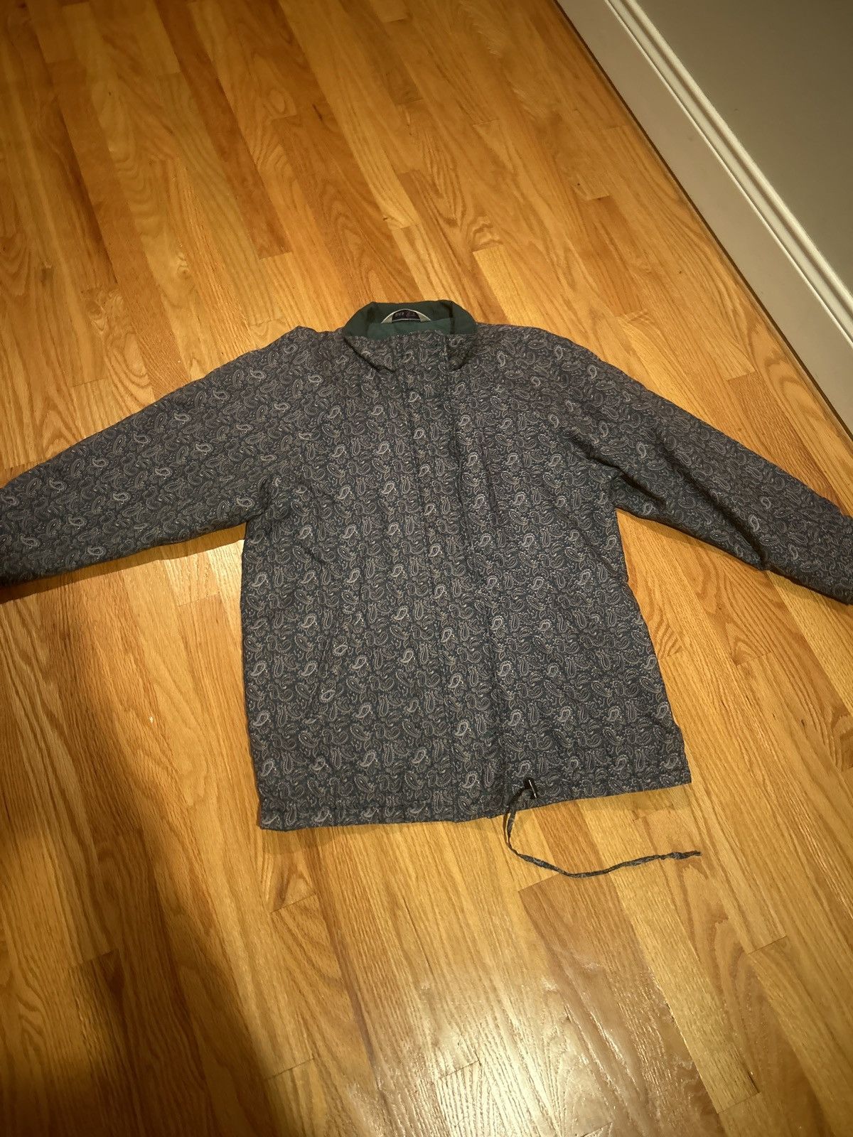 Vintage vintage paisley zip/button overcoat Size US M / EU 48-50 / 2 - 1 Thumbnail