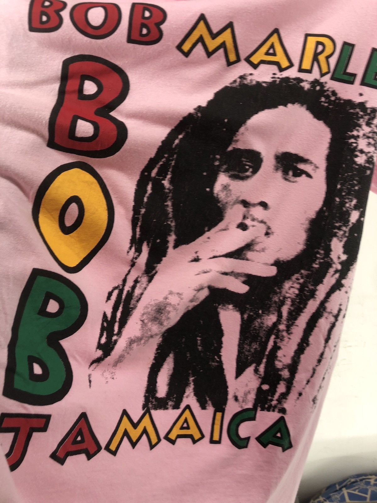 Rap Tees × Vintage Vintage Rare Bootleg Bob Marley Rap Tees Size US L / EU 52-54 / 3 - 5 Thumbnail
