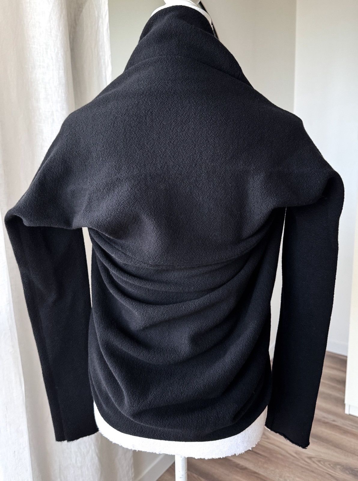 Forme D'Expression Forme D’expression avant-garde bolero cardigan jacket black Size S / US 4 / IT 40 - 7 Thumbnail