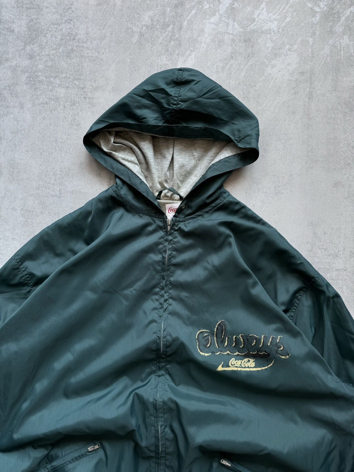 Vintage Coca Cola Always sportwear limited hooded jacket vintage Size US XL / EU 56 / 4 - 3 Thumbnail
