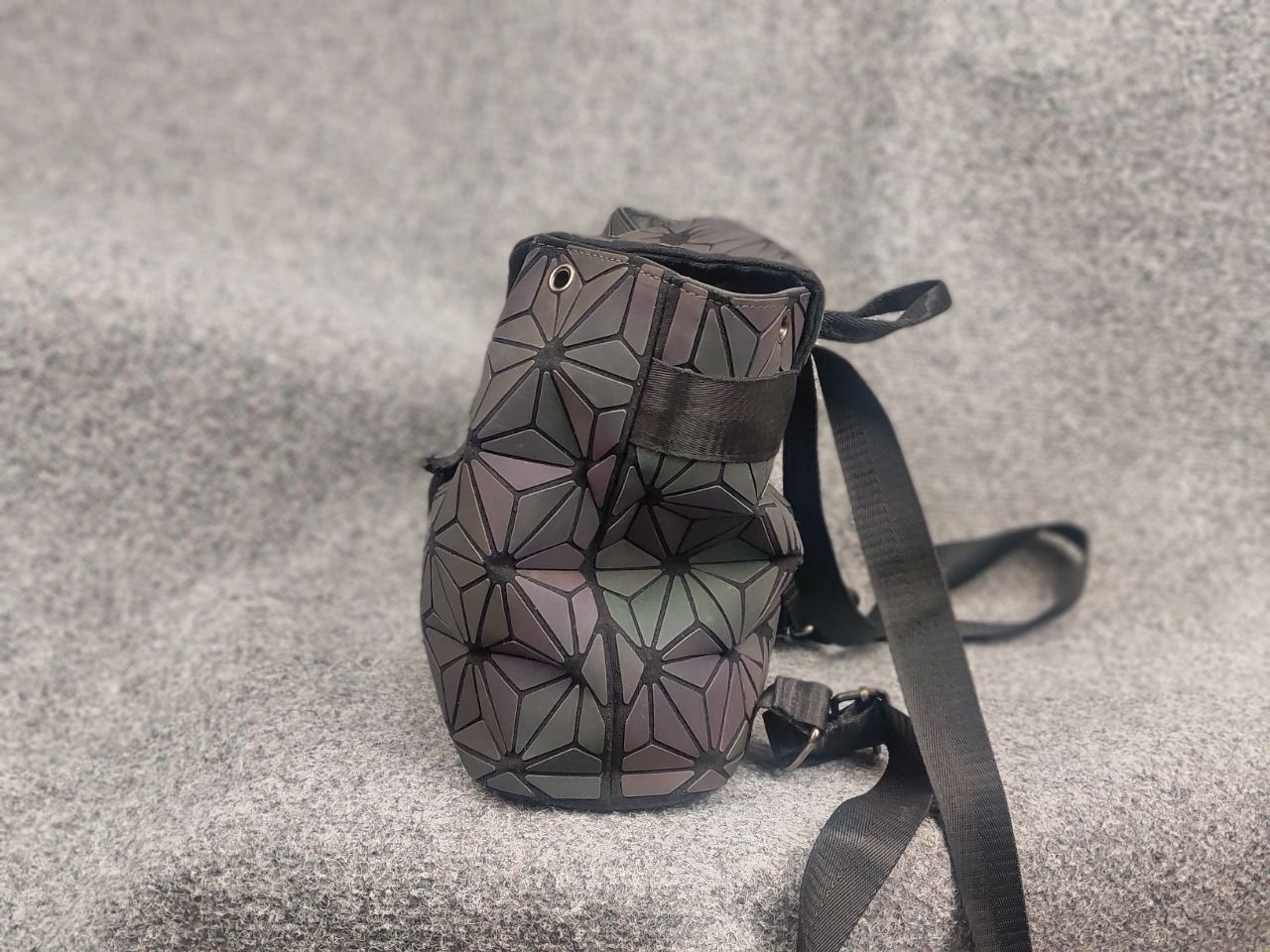 Issey Miyake Issey Miyake Bao Bao Japan Geometric Prism PVC Backpack Size ONE SIZE - 5 Thumbnail