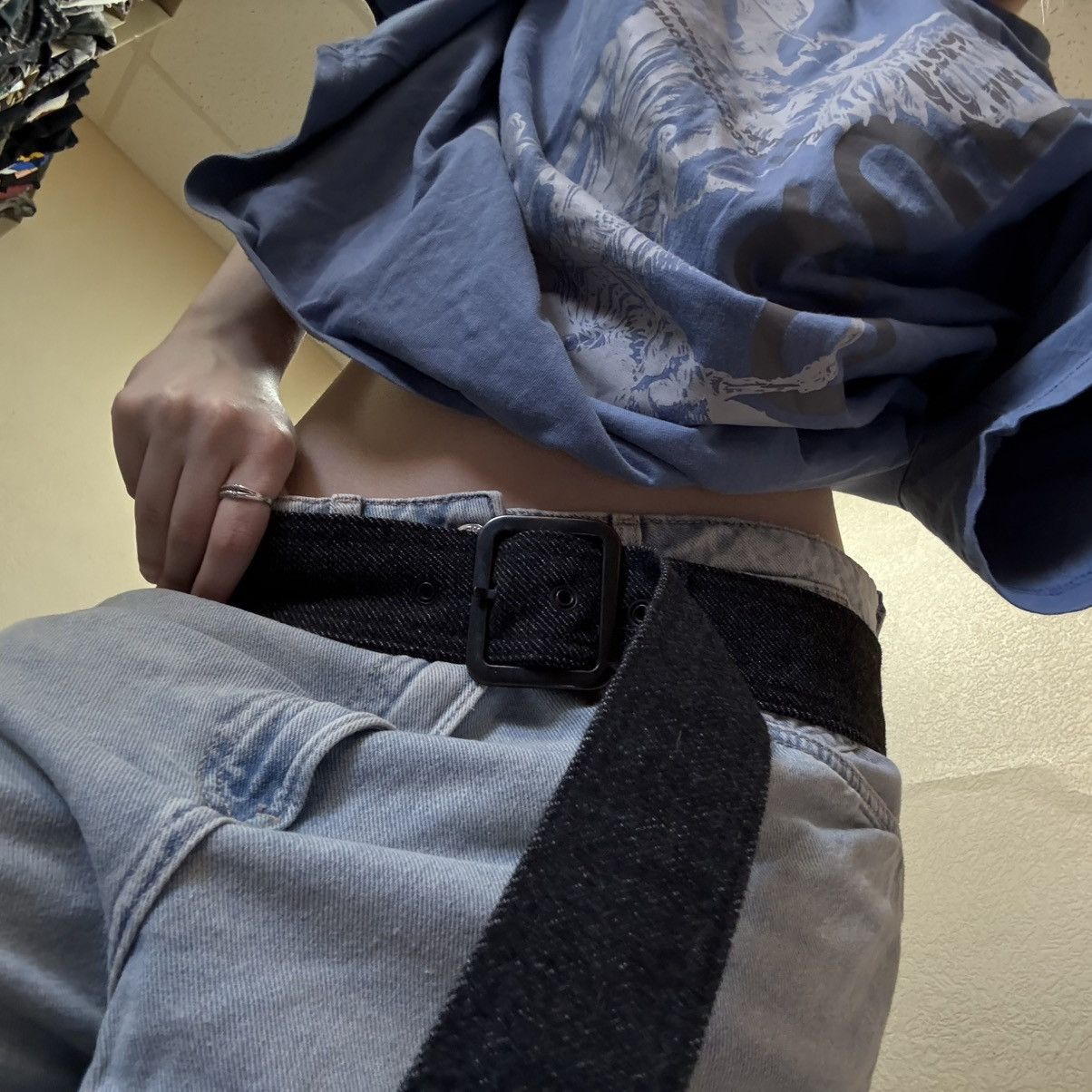 Vintage Vintage 90s ARCHIVE BELT Japanese Grunge Alt Goth Rock Metal Size ONE SIZE - 1 Thumbnail