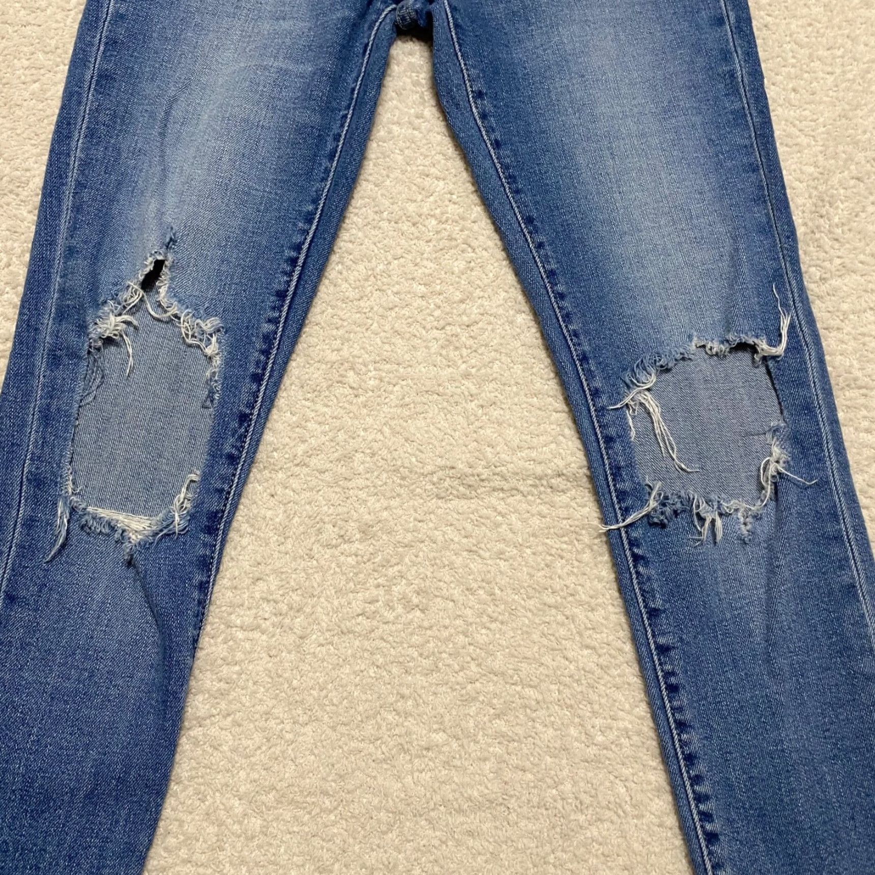 Levi's LEVIS 721 Jeans Women’s Size 26 Medium Wash Denim High Rise Skinny Ankle Blue Jeans Size 42" / US 20 - 4 Thumbnail