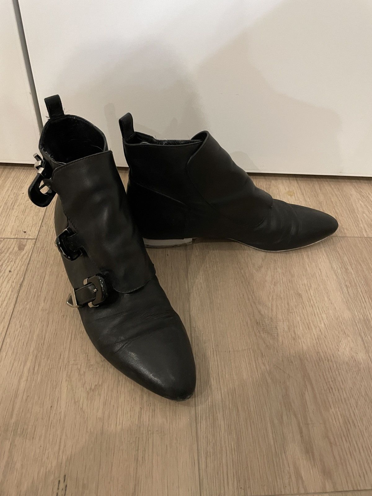 Balenciaga Balenciaga Monk strap buckle boots Size US 11 / IT 41 - 6 Thumbnail
