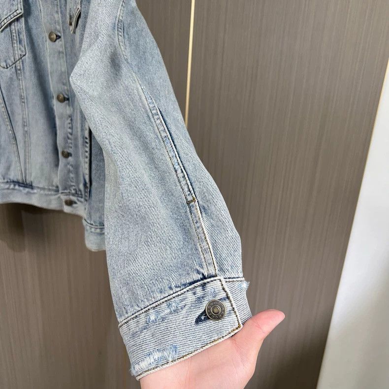 Gucci Gucci Towel bear embroidered letter denim jacket 2504-Nexta Size US M / EU 48-50 / 2 - 4 Thumbnail