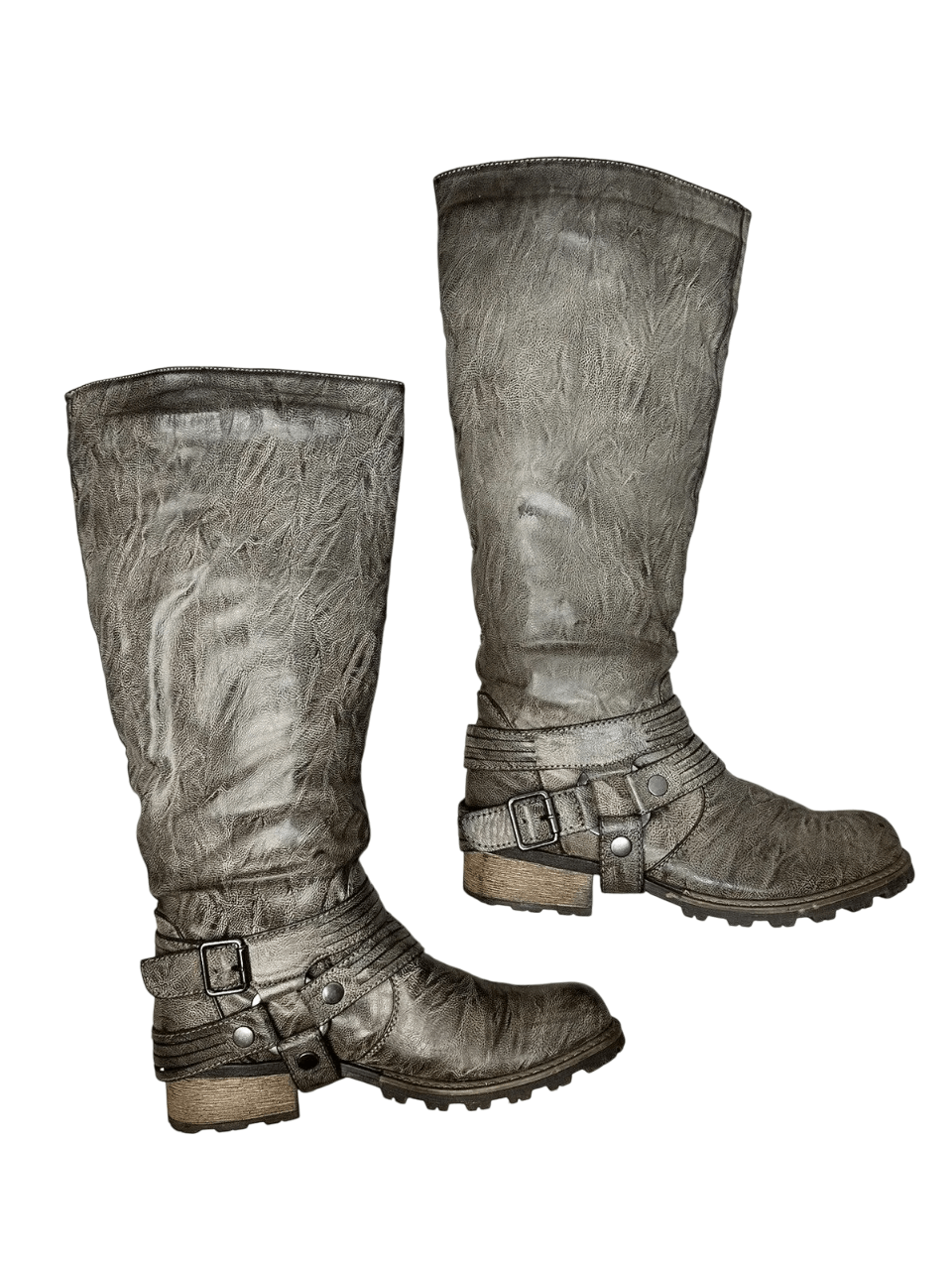 Western Rise Vintage High Boots Leather Rick Owens Style Western Opium Size US 8 / EU 41 - 5 Thumbnail