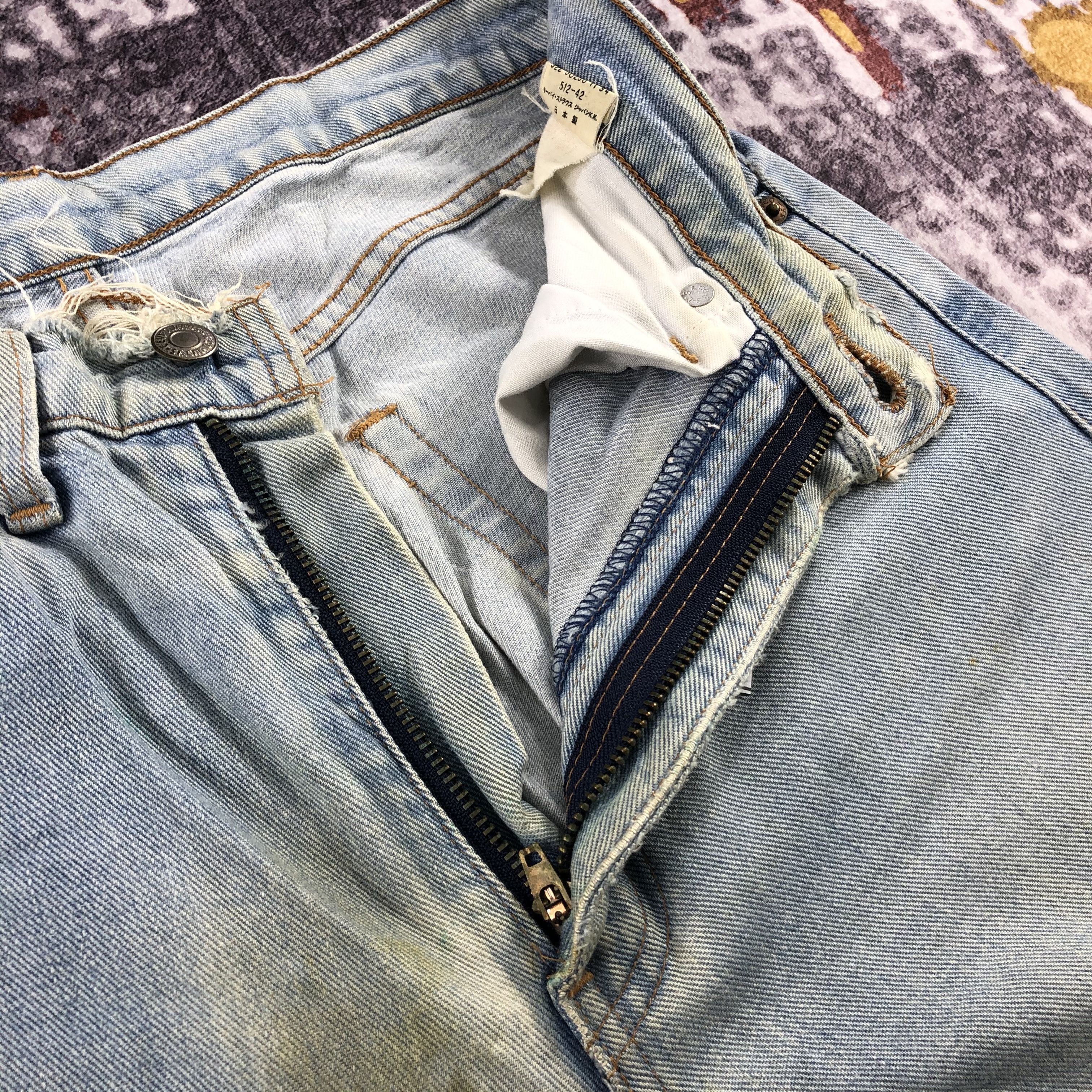 Levi's × Vintage Vintage 90s Light Wash Levis 512 Jeans-JM2175 Size US 29 - 11 Thumbnail