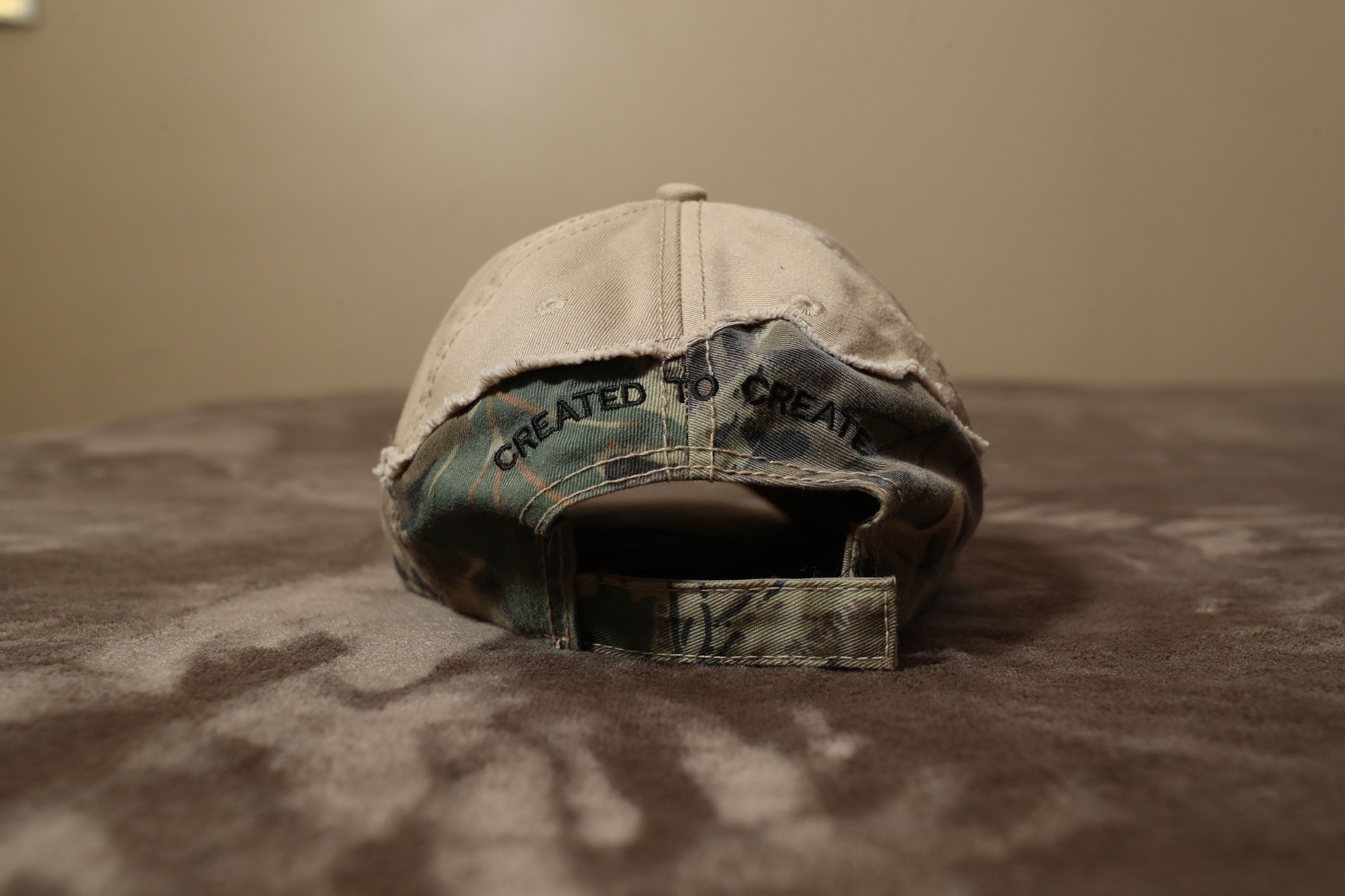 Other INFATUÉ Trucker Cap Created to Create in Camo (OS) Size ONE SIZE - 2 Thumbnail