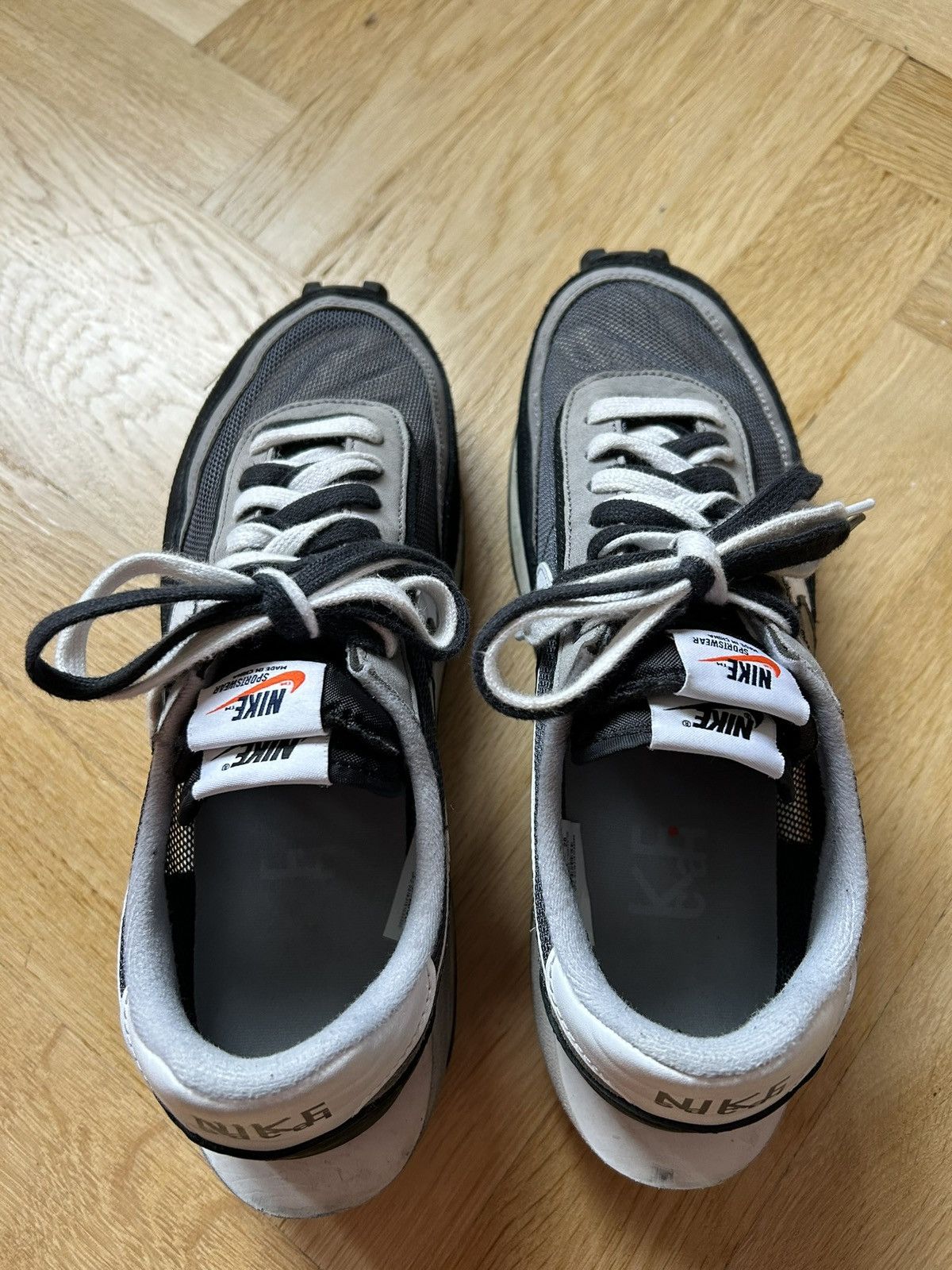 Nike × Sacai Nike Sacai LD Waffle Black Size US 10 / EU 43 - 6 Thumbnail