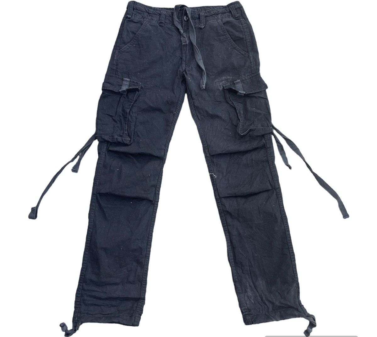 image of Designer Vintage November Rain Produced By Kigly Mask Bondage Pants in Black, Men's (Size 31)