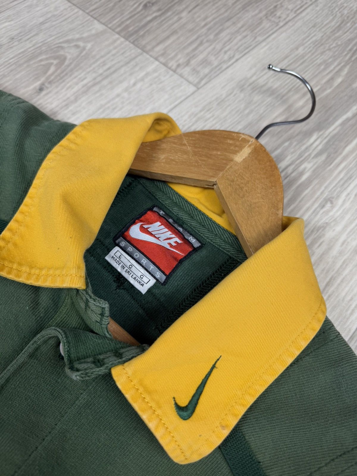 Nike Vintage Nike South Africa SA 1998-99 Rugby Jersey Polo Shirt Size US L / EU 52-54 / 3 - 6 Thumbnail