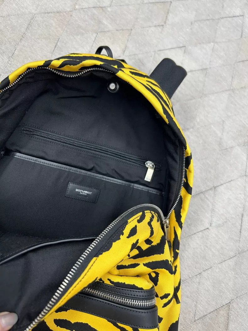 Saint Laurent Paris saint Laurent parisClassic tiger-print backpack bag 2503-N Size ONE SIZE - 6 Thumbnail