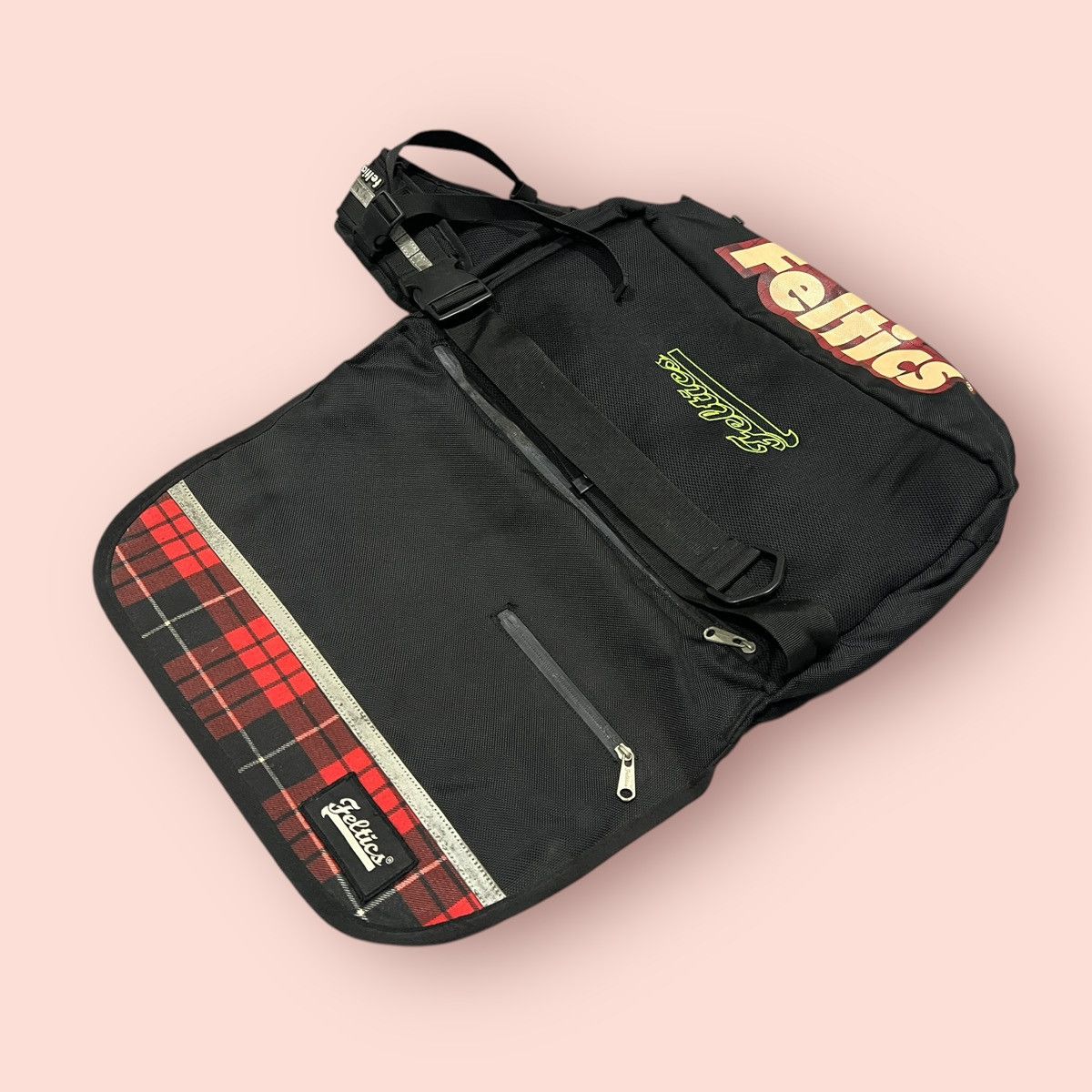 Bicycle × Japanese Brand VINTAGE FELTICS BICYCLE TRI-HARNESS BODYBAG RUCKSACK Size ONE SIZE - 12 Thumbnail