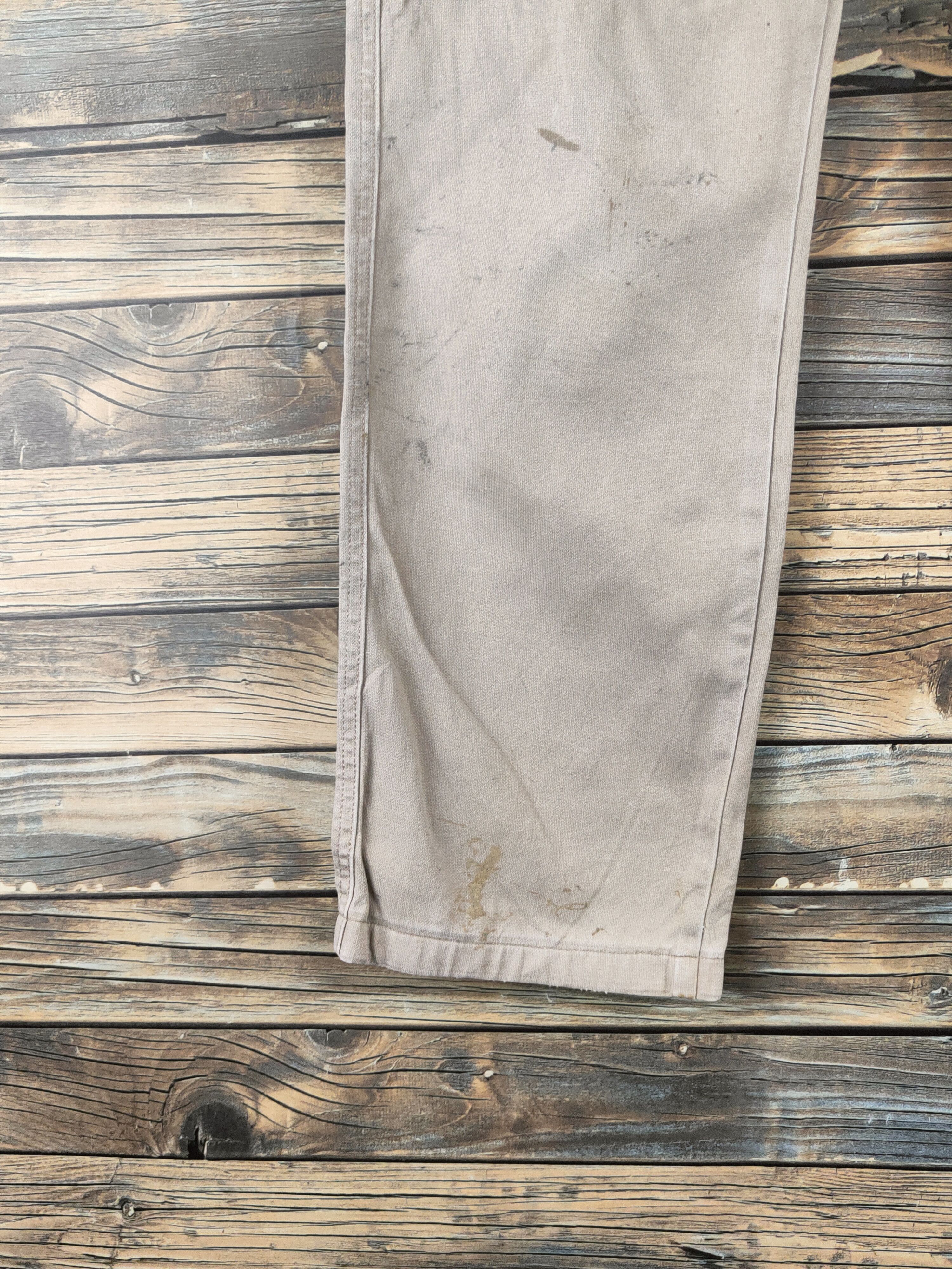 Japanese Brand DL Japanese Brand Ivory Multipocket Casual Pants #46-343 Size US 28 / EU 44 - 4 Thumbnail