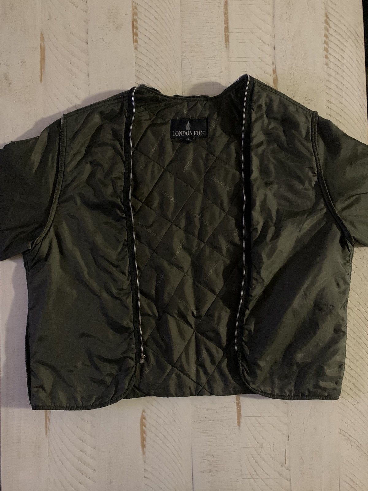 London Fog × Vintage London Fog Light Bomber Streetwear Vintage 2000 Fashion Y2K Size US S / EU 44-46 / 1 - 1 Thumbnail