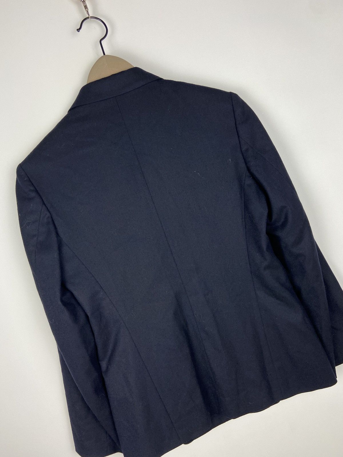 Jil Sander Jil Sander Blue Women's Button Wool Blazer Sz 34 Size XXS / US 00 / IT 34 - 17 Thumbnail