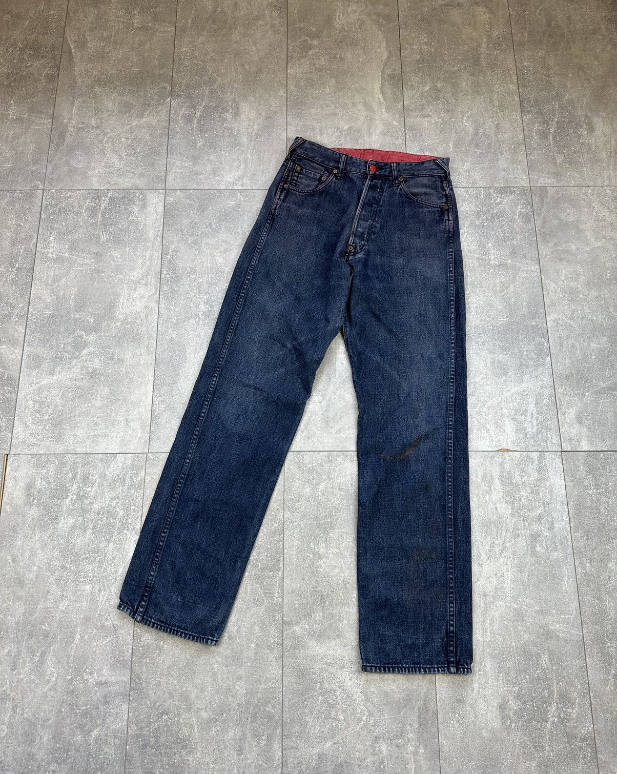 Evisu Vintage Evisu Japanese Denim Jeans Pants Overprint Logo Size US 30 / EU 46 - 15 Thumbnail