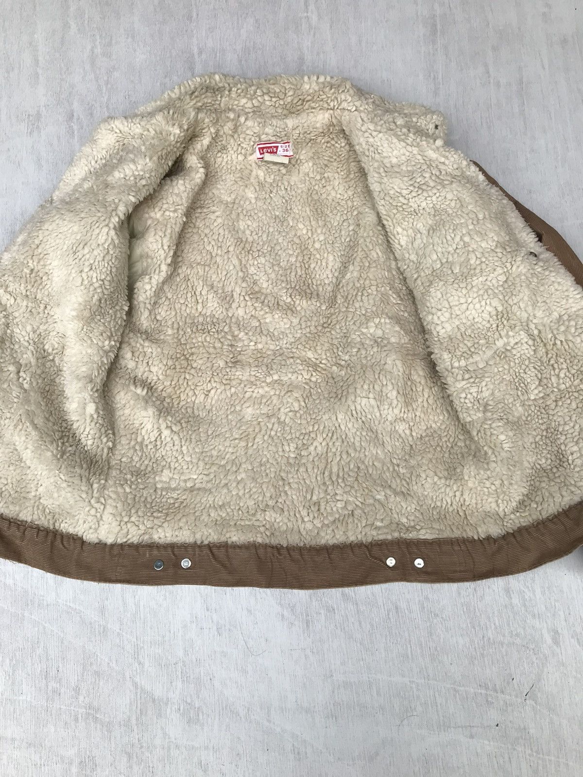 Levi's × Levi's Vintage Clothing × Vintage vintage Levi's sherpa corduroy denim jacket Size US XXS / EU 40 - 5 Thumbnail