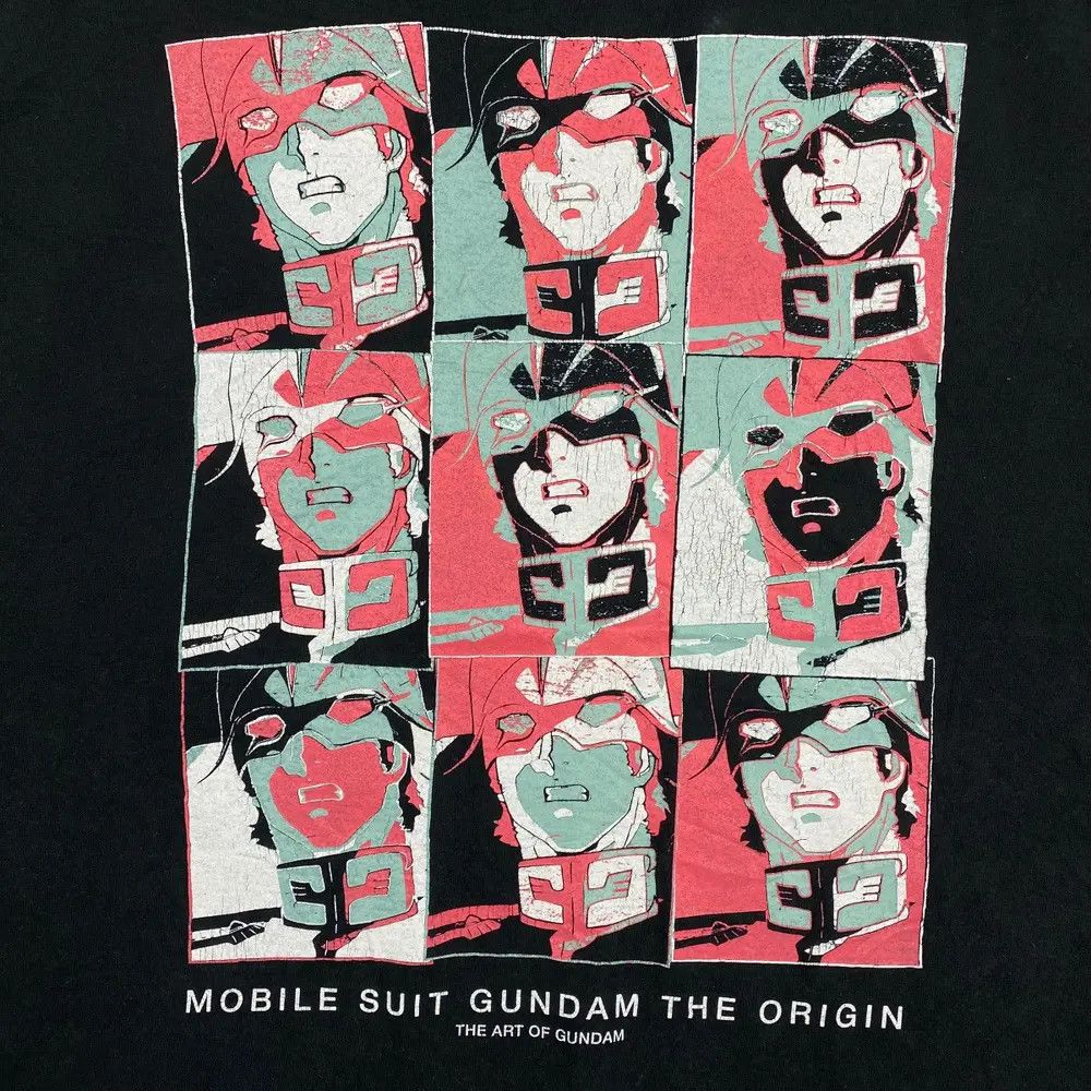 Anime MOBILE SUIT GUNDAM THE ORIGIN THE ART OF GUNDAM ANIME TEE Size US XL / EU 56 / 4 - 3 Thumbnail