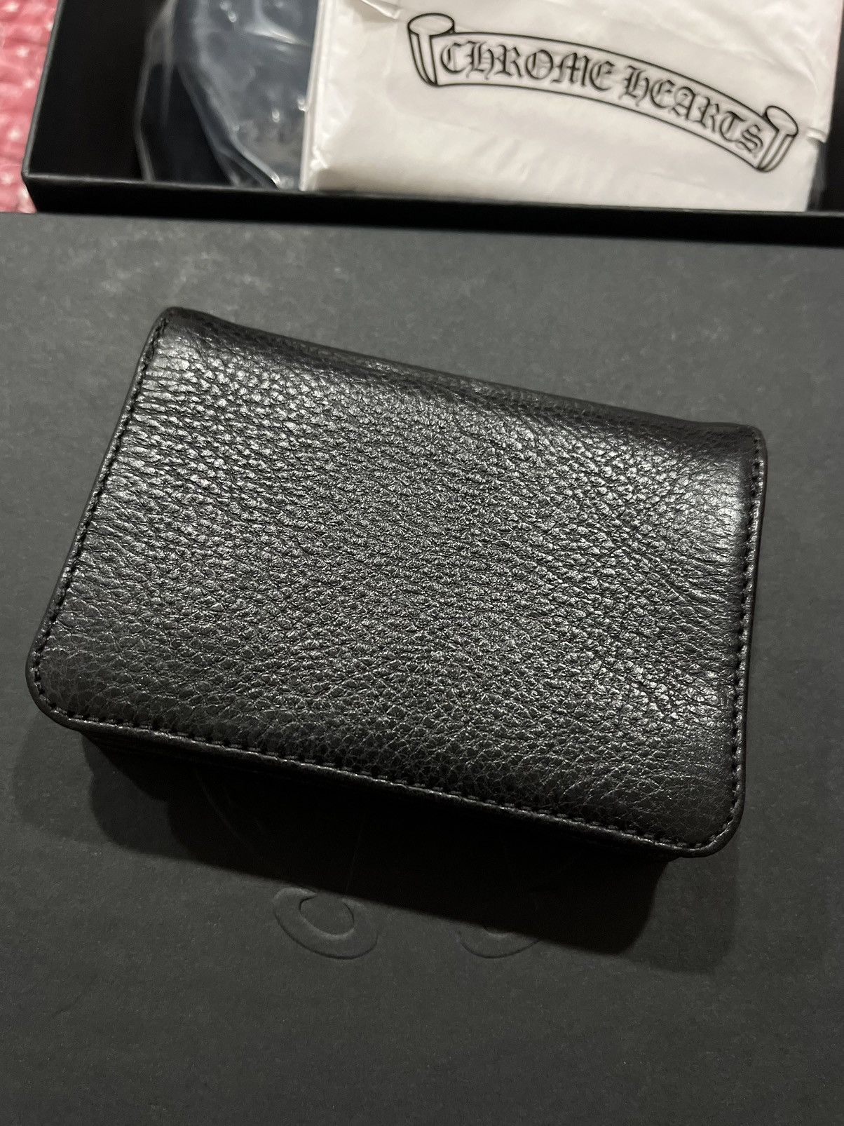 Chrome Hearts Chrome hearts wallet card case 3 pocket with scroll Size ONE SIZE - 4 Thumbnail