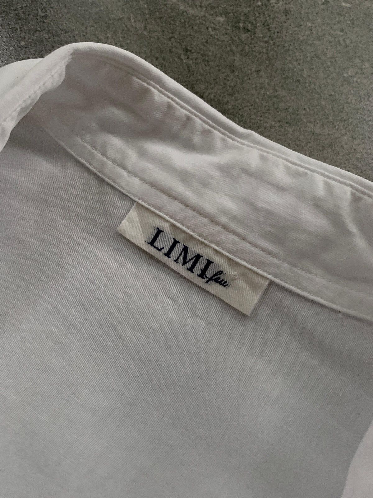 Yohji Yamamoto FREE TAX! Limi Feu Ribbon Applique Shirt Size US XS / EU 42 / 0 - 6 Thumbnail