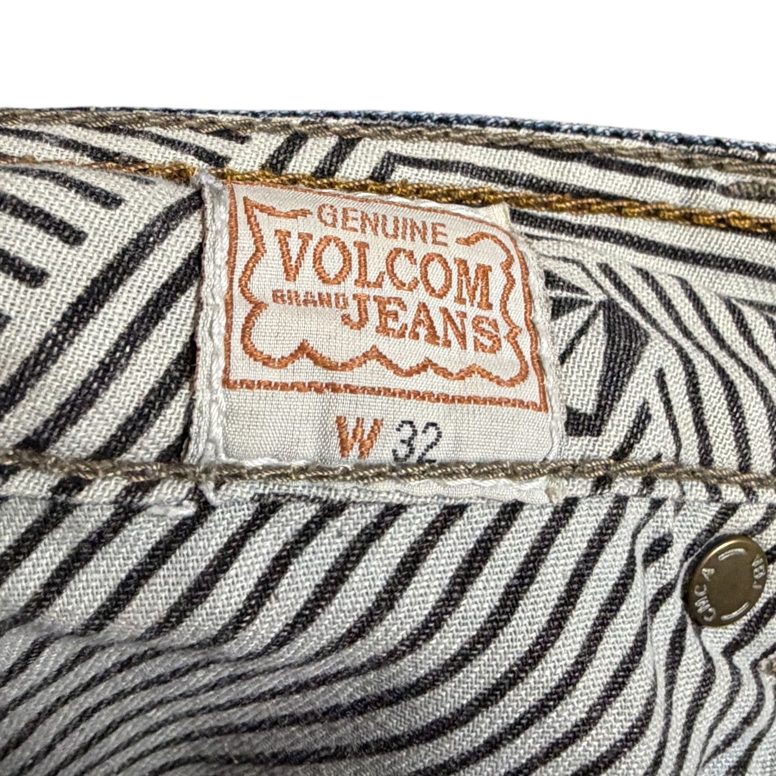 Volcom Vtg Genuine Volcom Mens 32x32 Boardwear Jeans Straight Leg Size US 32 / EU 48 - 11 Thumbnail