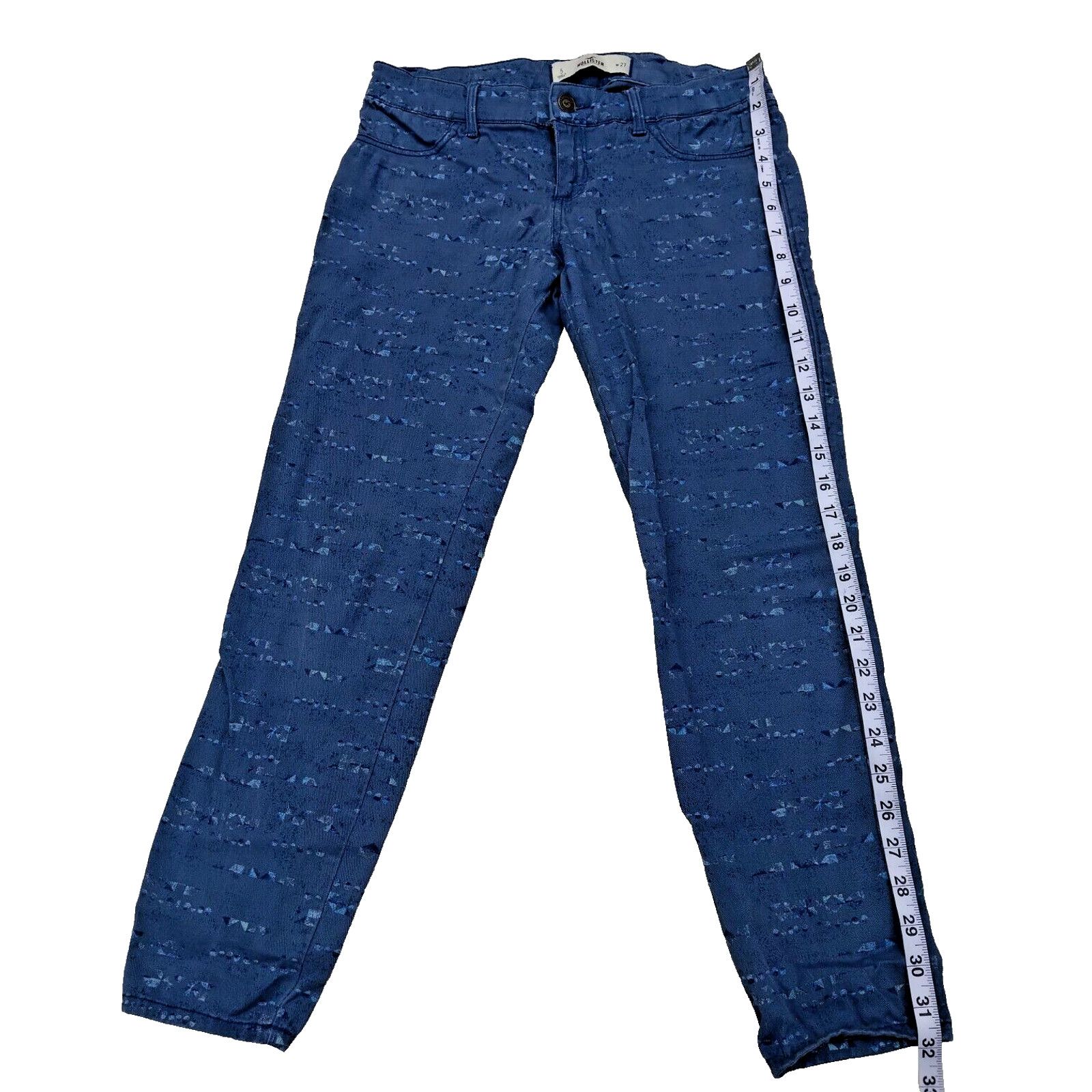 Hollister Women's Hollister Stretch Capri's Size 5 Waist 27 Speckled Size 28" / US 6 / IT 42 - 2 Thumbnail