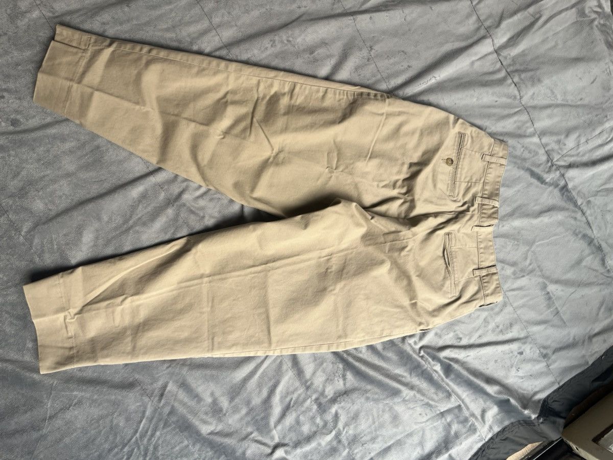 Beams Plus Beams Plus 2Pleats - Twill Khaki *Read Description Size US 29 - 4 Thumbnail