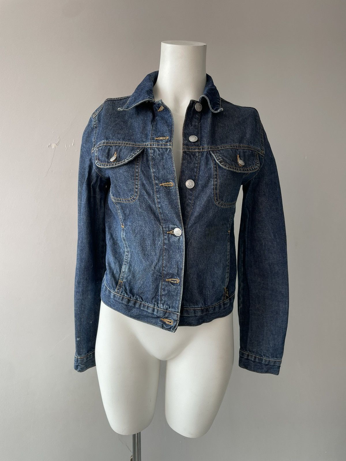Vintage y2k mng denim jacket Size M / US 6-8 / IT 42-44 - 4 Thumbnail