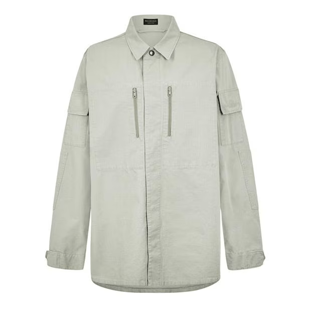 Balenciaga Bal Military Shrt Sn51 Size US S / EU 44-46 / 1 - 1 Thumbnail