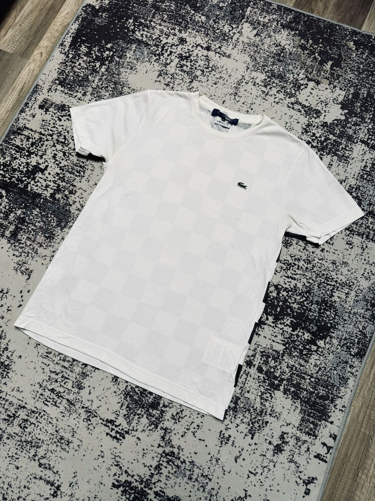 Lacoste Lacoste x Junya Watanabe tshirt white black S Size US S / EU 44-46 / 1 - 6 Thumbnail