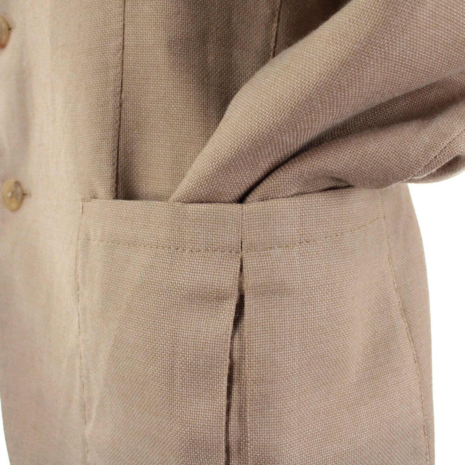 Boglioli Boglioli Blazer Size S US In Beige Wool Size US S / EU 44-46 / 1 - 4 Thumbnail