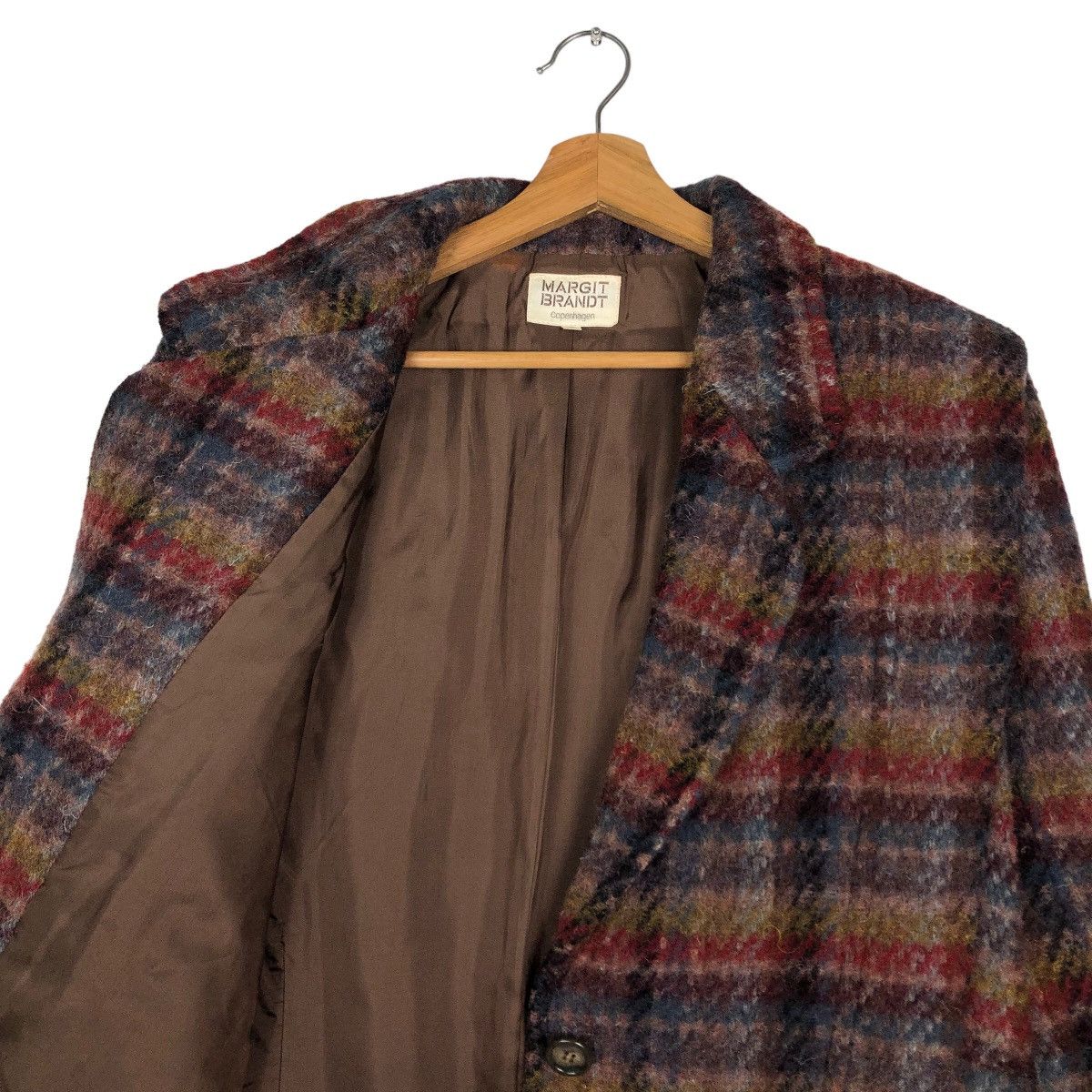 Japanese Brand Vintage Wool Jacket Double Breast Margit Brandt IsseyMiyake Size US M / EU 48-50 / 2 - 12 Thumbnail