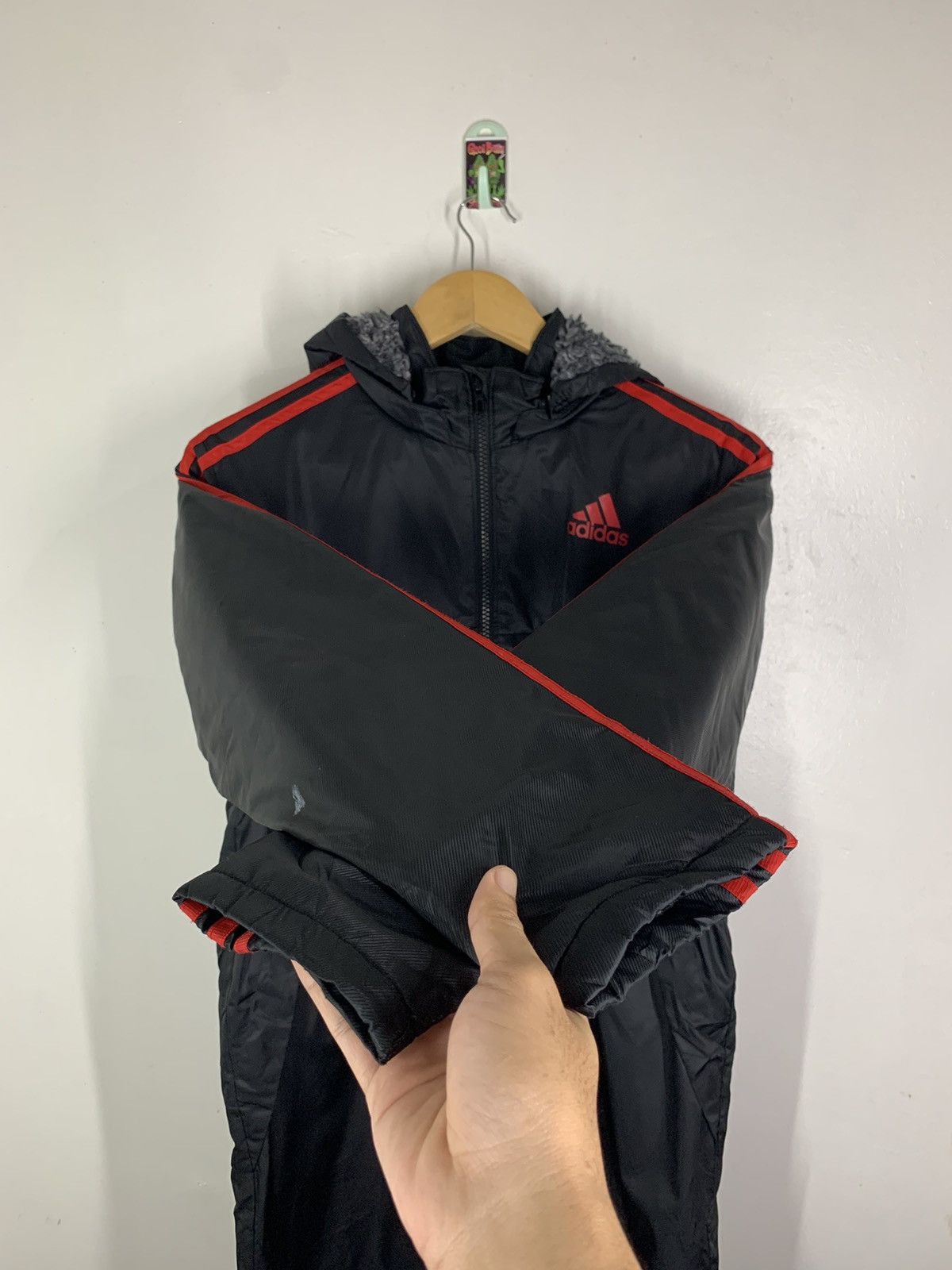 Adidas × Vintage Vintage Adidas Long Jacket Size US M / EU 48-50 / 2 - 9 Thumbnail