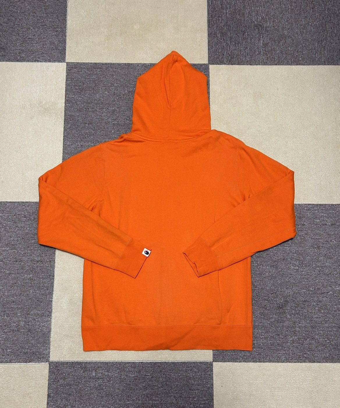 Bape Bape Orange Pirate Cross Bone Zip Hoodie Size US XL / EU 56 / 4 - 2 Thumbnail