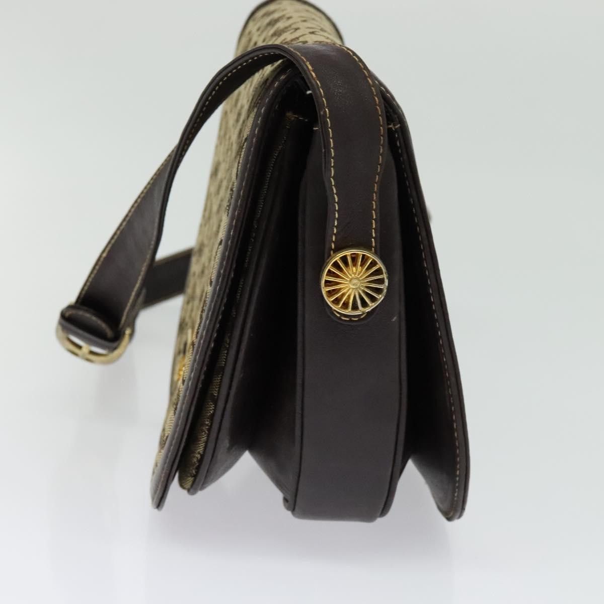 Celine CELINE C Sulky Shoulder Bag Canvas Beige Gold Size ONE SIZE - 5 Thumbnail