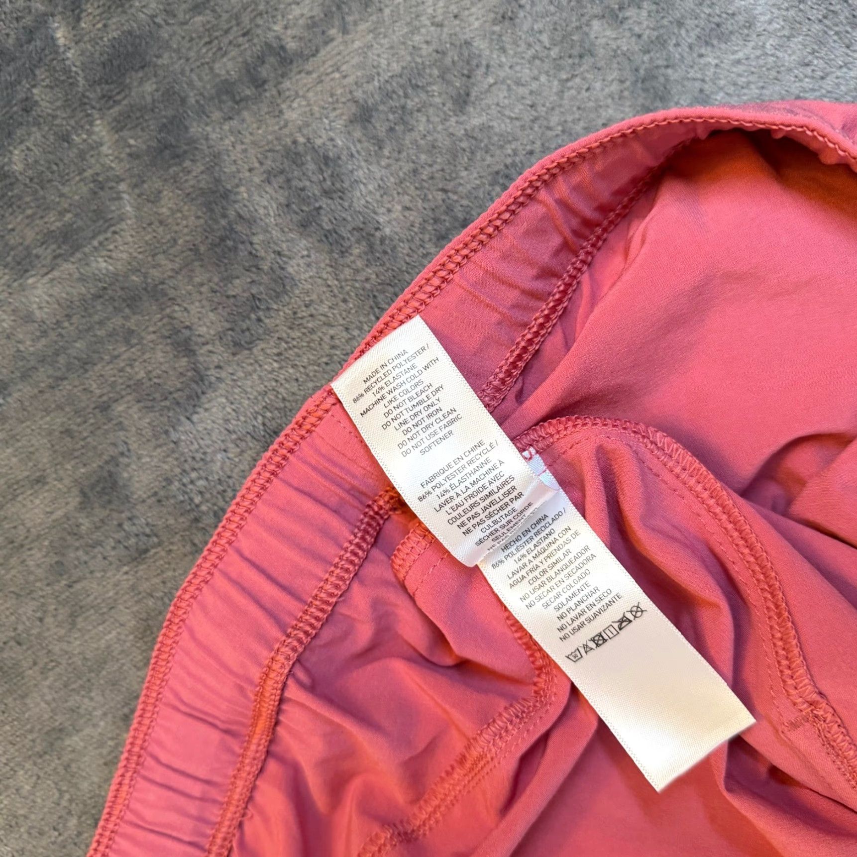 Rhone Rhone Essentials Athletic Shorts Mens XXL Pink Lightweight Drawstring NWT Size US 39 - 5 Thumbnail