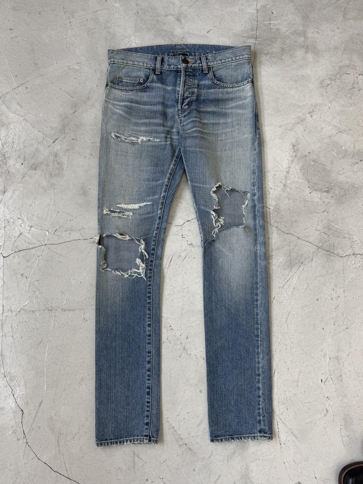 パンツ SAINT LAURENT destroy denim pants Saint Laurent（サンローラン）の「Saint Laurent(サンローラン