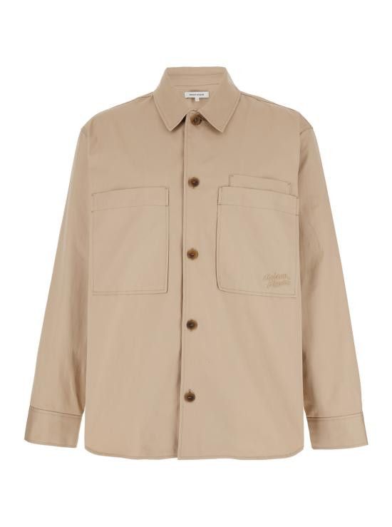 Maison Kitsune MAISON KITSUNE Men Jacket MM00401WW0078P218 Beige Size US M / EU 48-50 / 2 - 1 Thumbnail