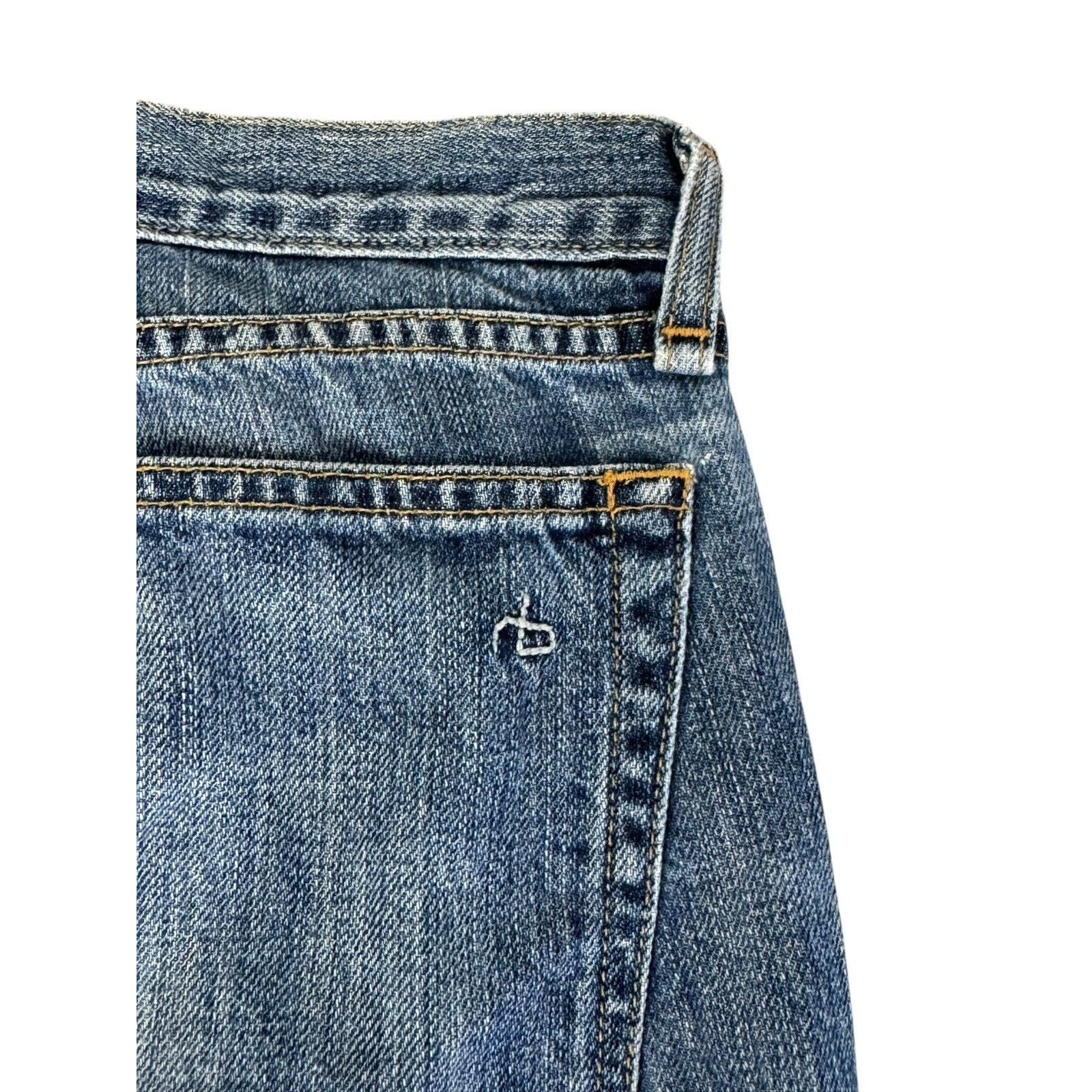 Rag & Bone RAG & BONE For Intermix Boyfriend Jeans Buckley Blue Sz 24 Size 24" / US 00 / IT 34 - 8 Thumbnail
