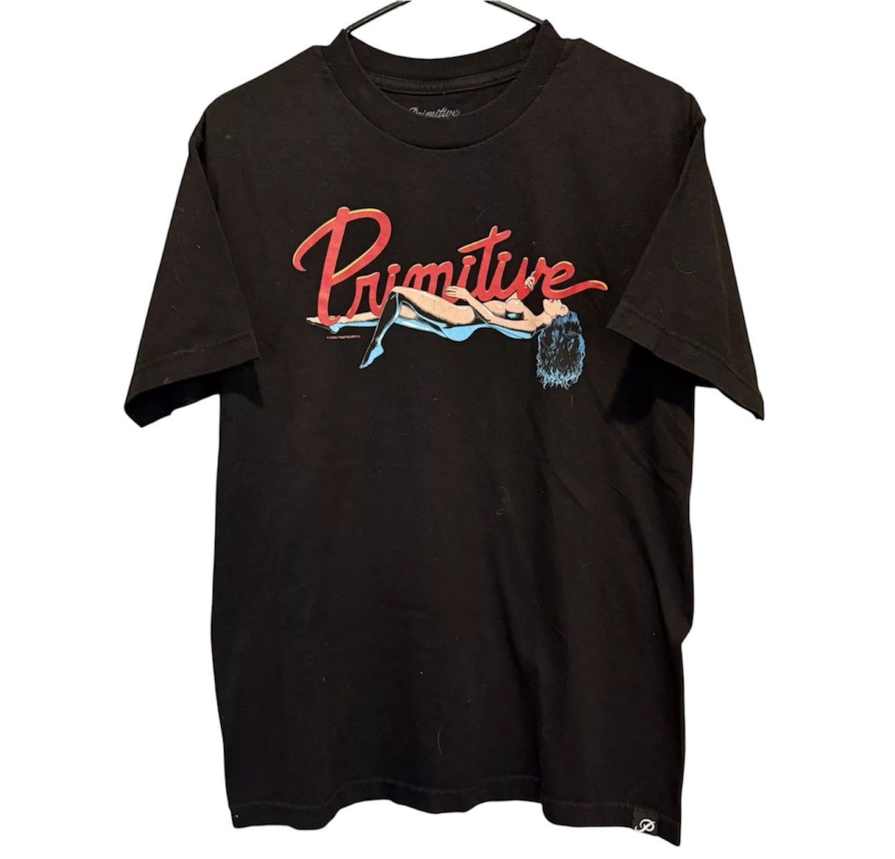 Primitive Vintage Primitive Skateboarding Rare Naked Girl Shirt Sz M Size US M / EU 48-50 / 2 - 2 Thumbnail